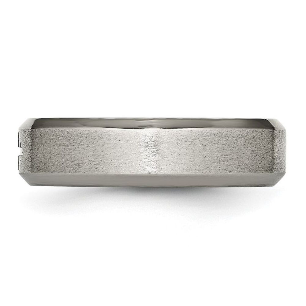 Kazi Luxury Chisel Titanium Brushed Center Cross … - image 3